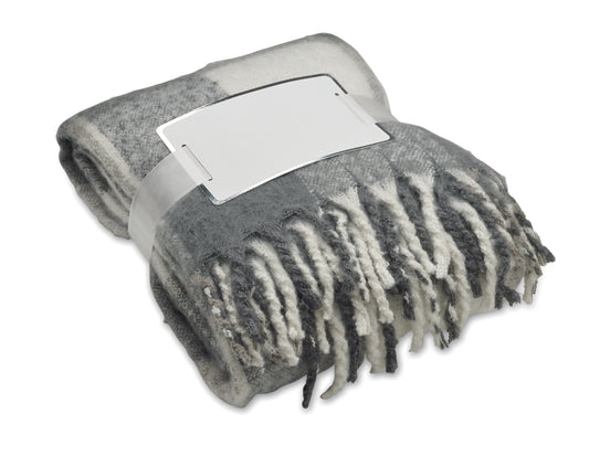 Pătură de mohair în carouri