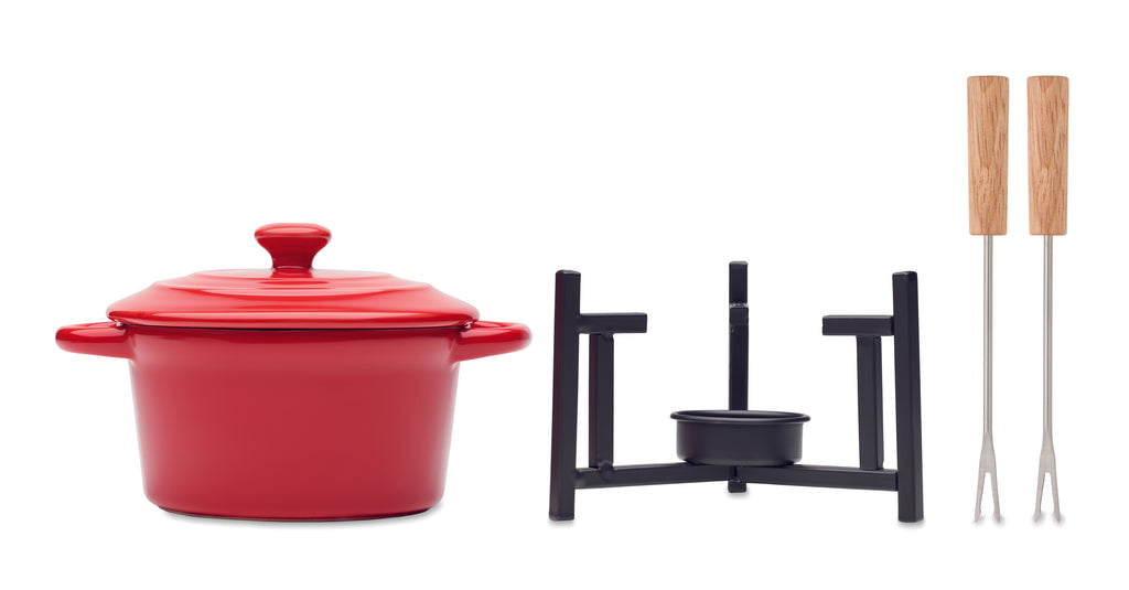 Set de fondue ceramică, 300 ml