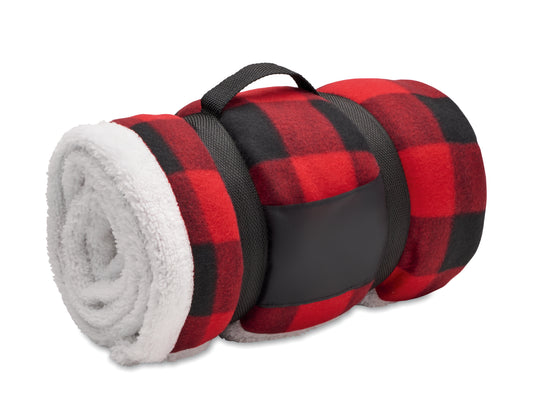 Pătură sherpa fleece RPET