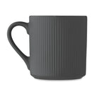 Cană ceramică mată cu nervuri 3