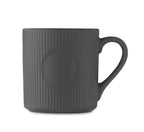 Cană ceramică mată cu nervuri 3