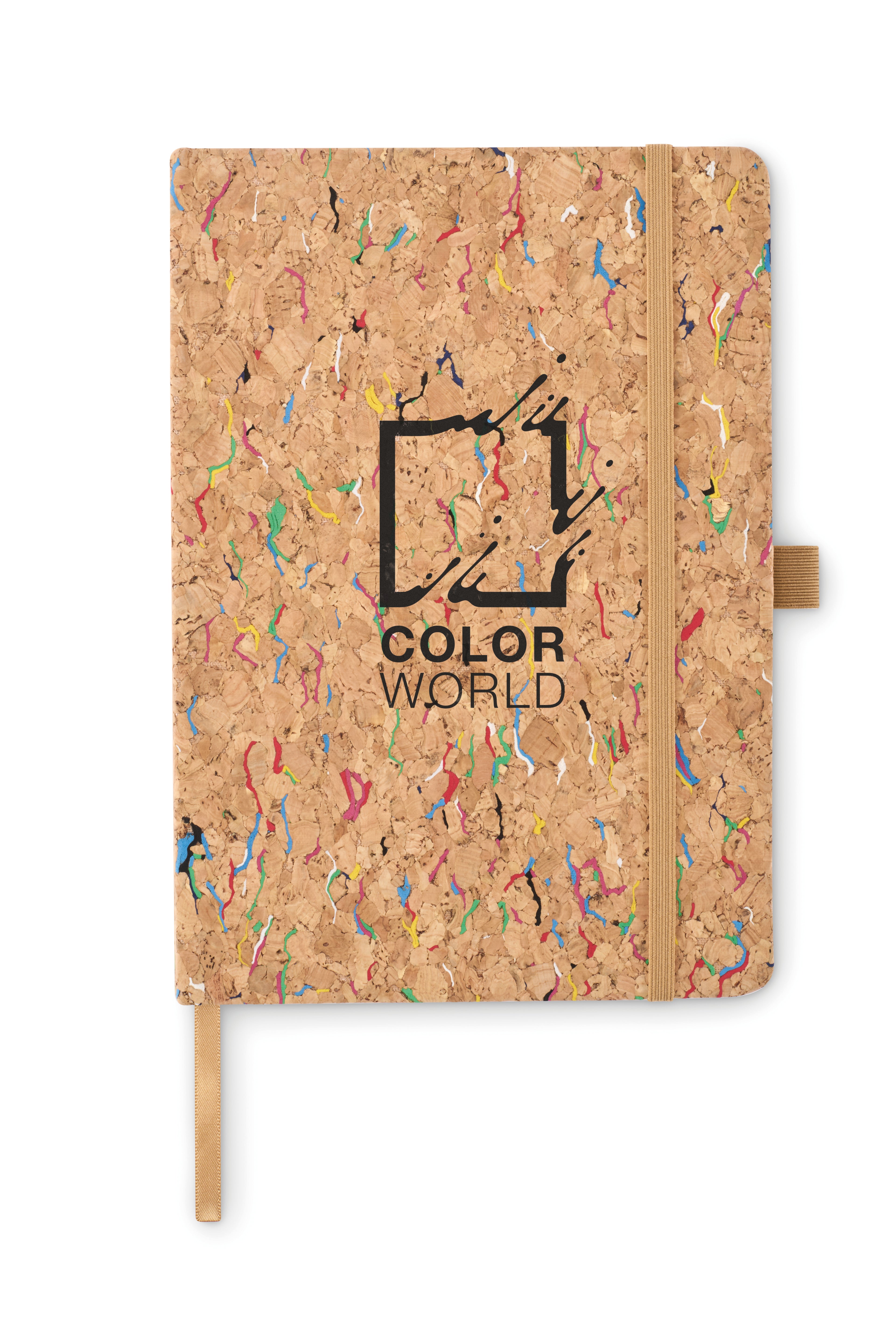 Notebook A5 din plută colorată