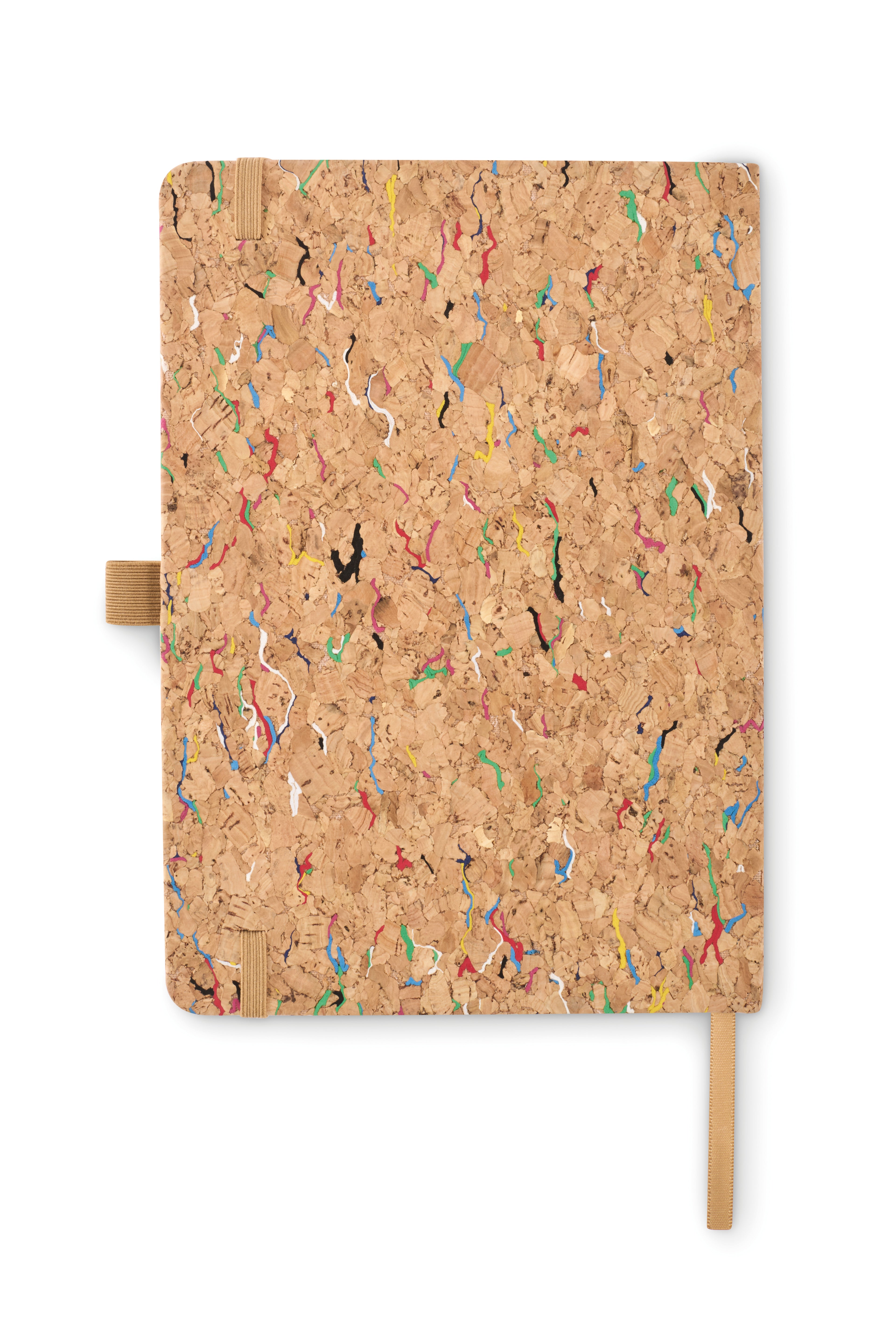 Notebook A5 din plută colorată