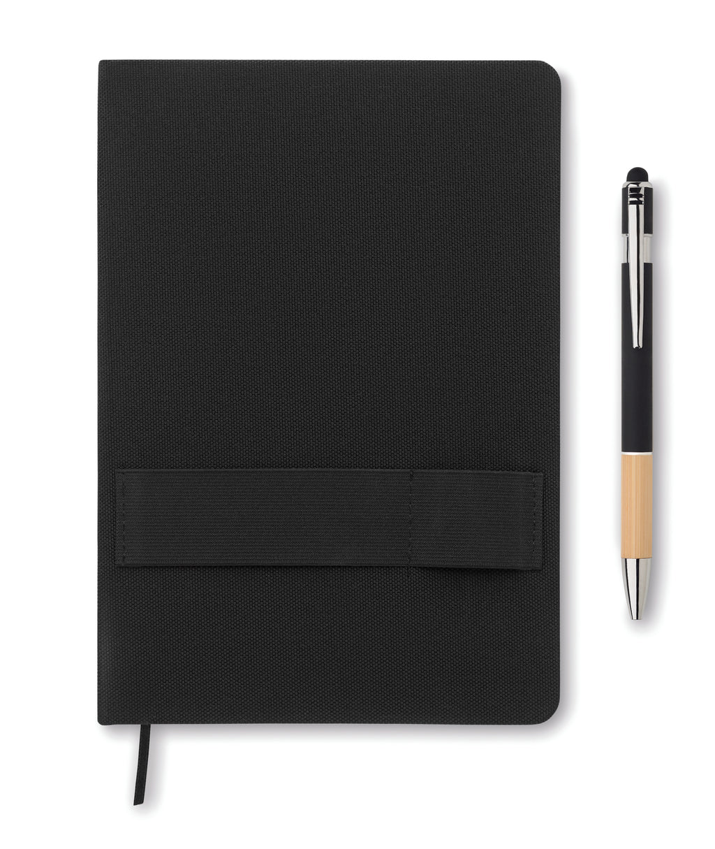 Notebook A5 RPET cu pix