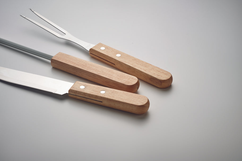 Unelte de grătar din oțel inoxi