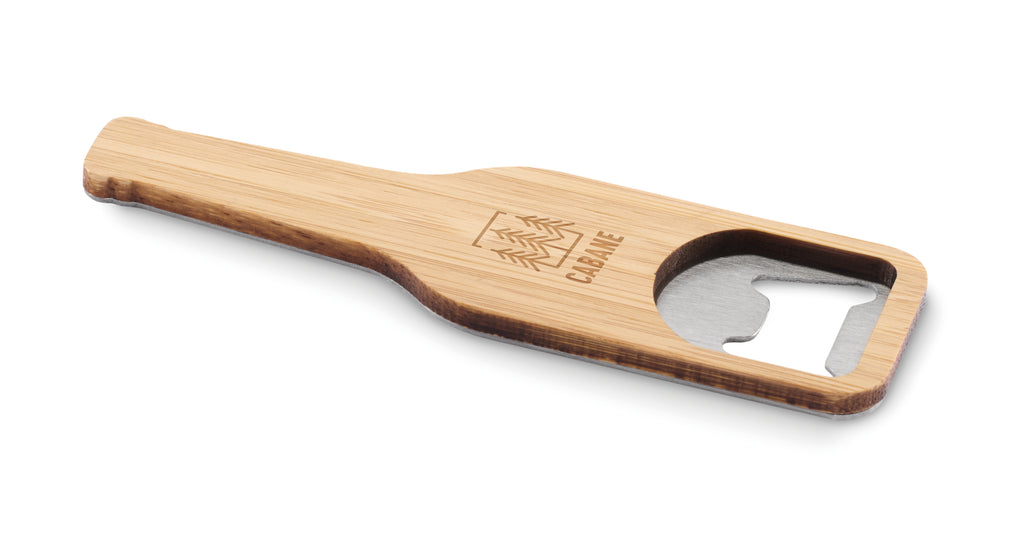 Deschizător de sticle din bambu