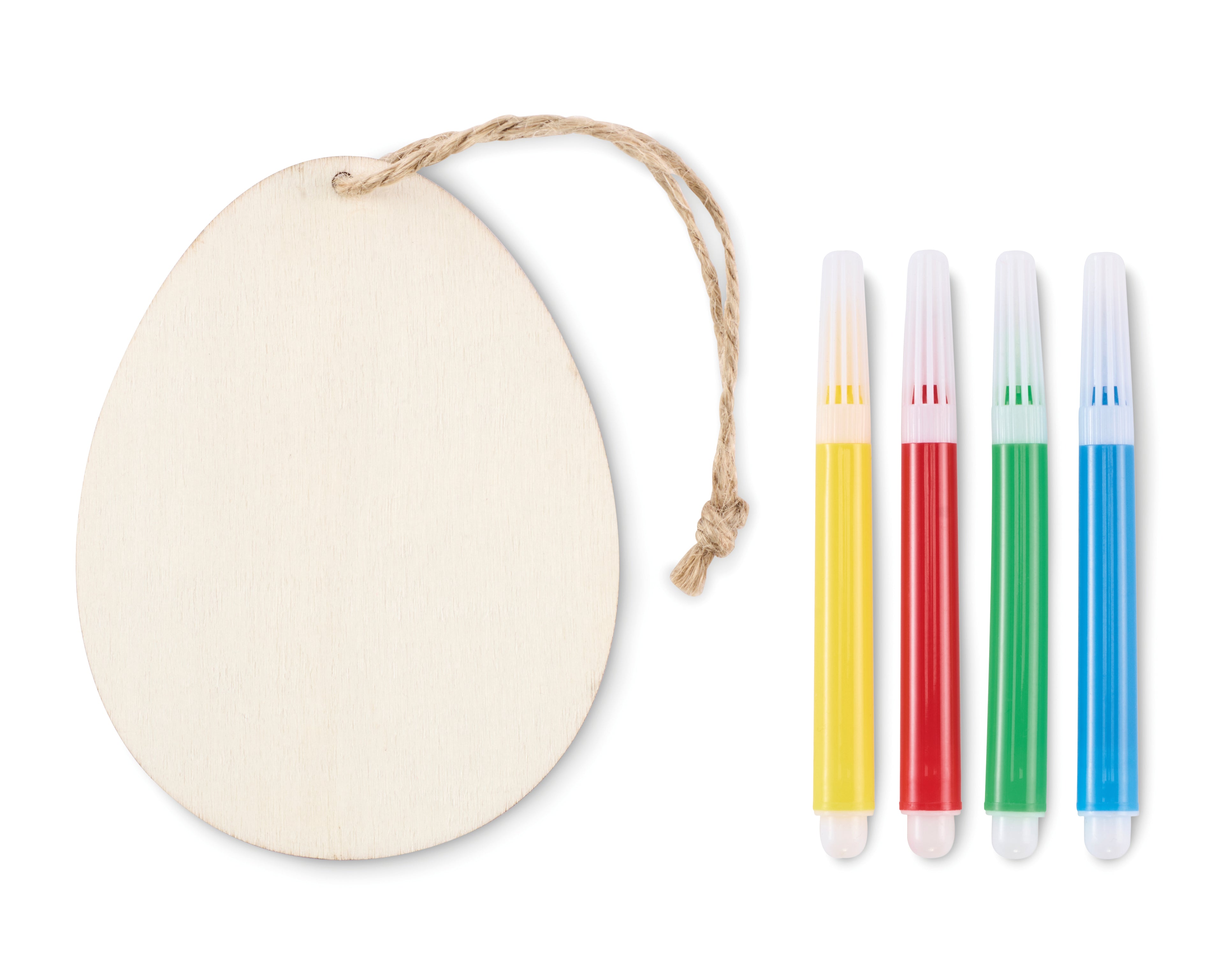 Set de pictură cu ouă din lemn