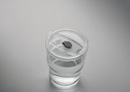 Pahar de sticlă cu pai 400ml