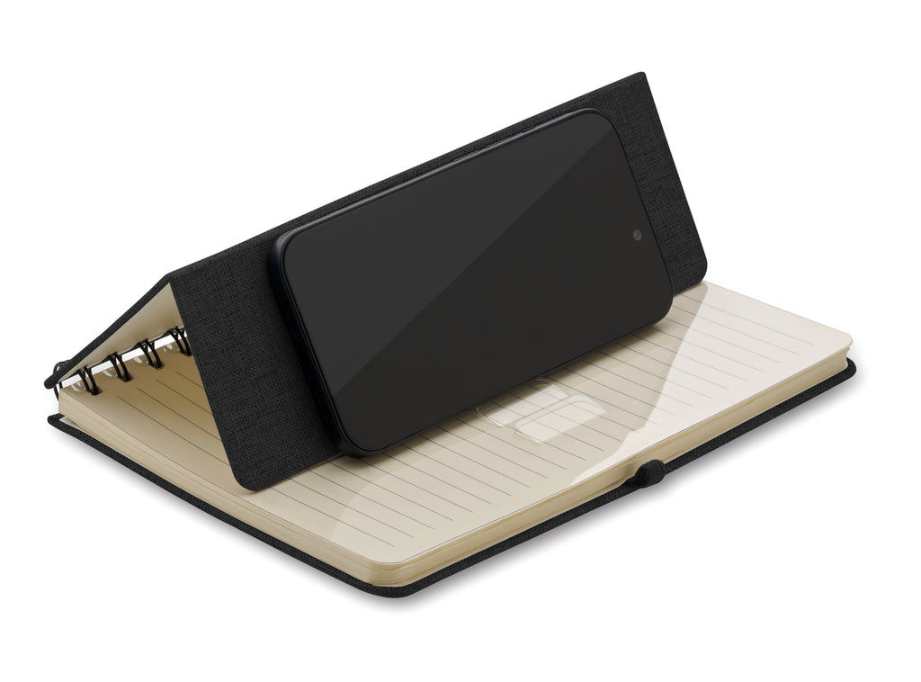 Notebook A5 cu suport pentru te