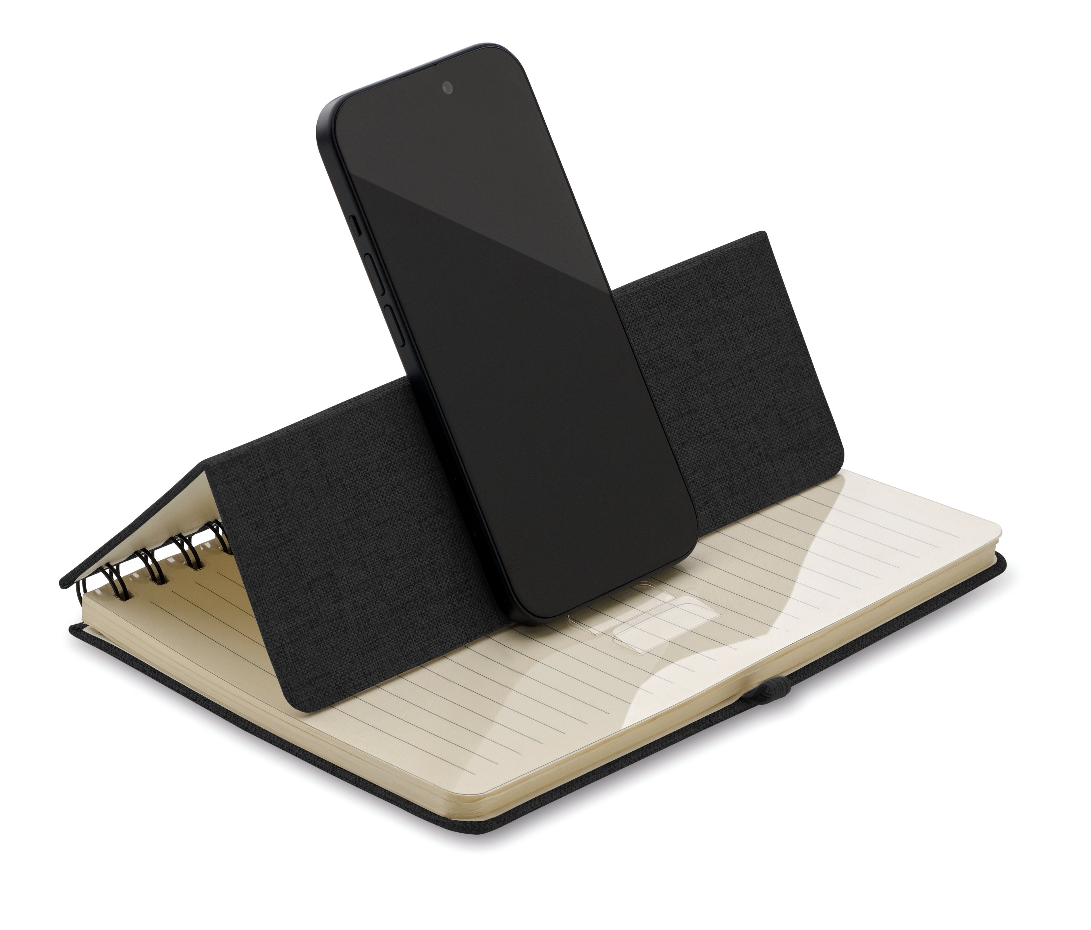 Notebook A5 cu suport pentru te