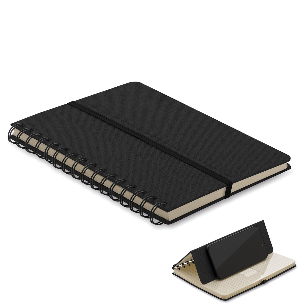 Notebook A5 cu suport pentru te