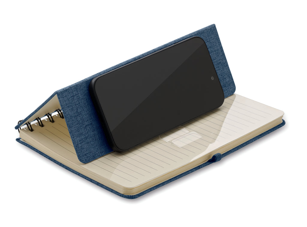 Notebook A5 cu suport pentru te