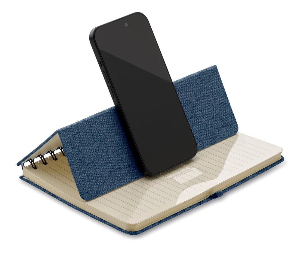 Notebook A5 cu suport pentru te