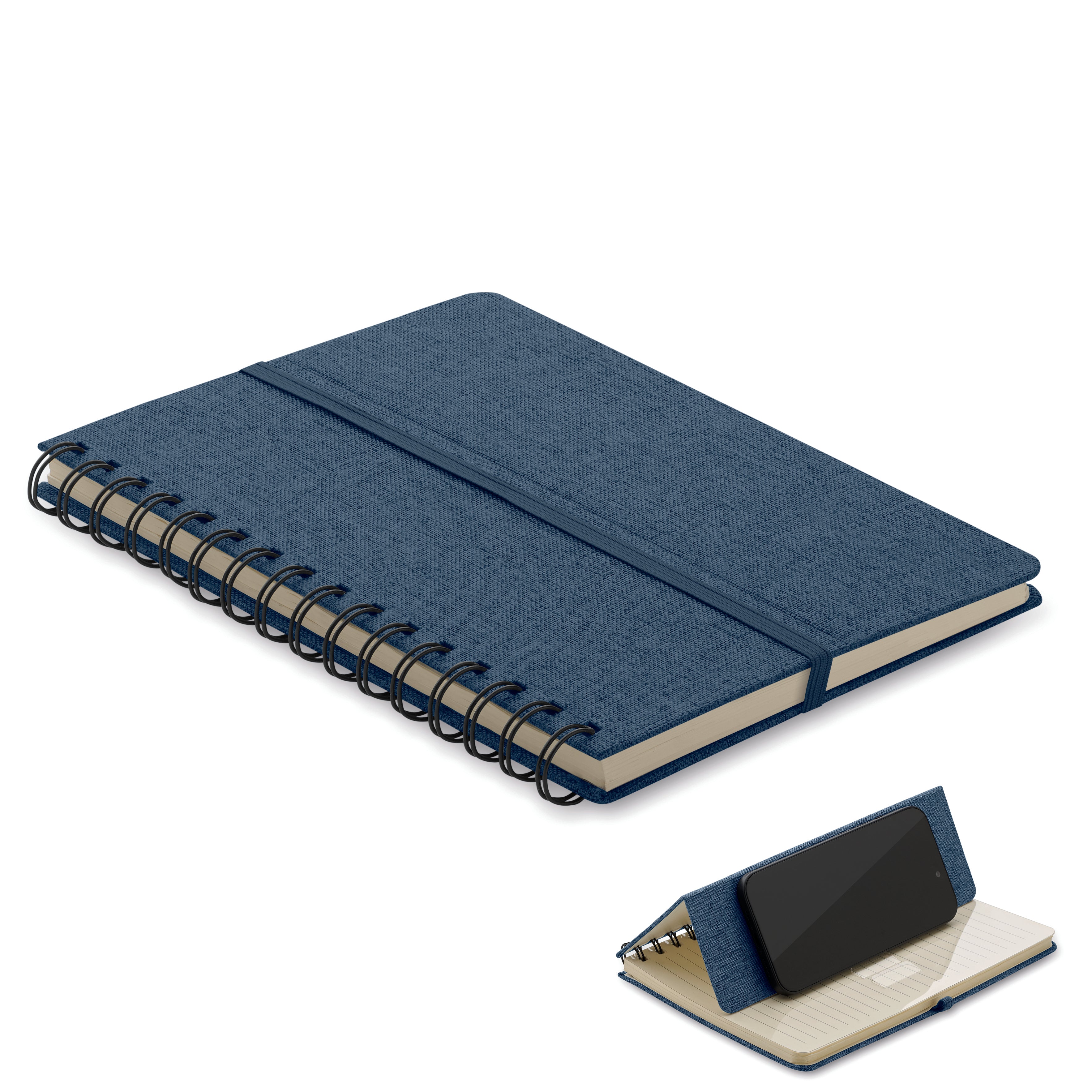 Notebook A5 cu suport pentru te