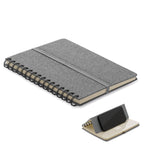 Notebook A5 cu suport pentru te