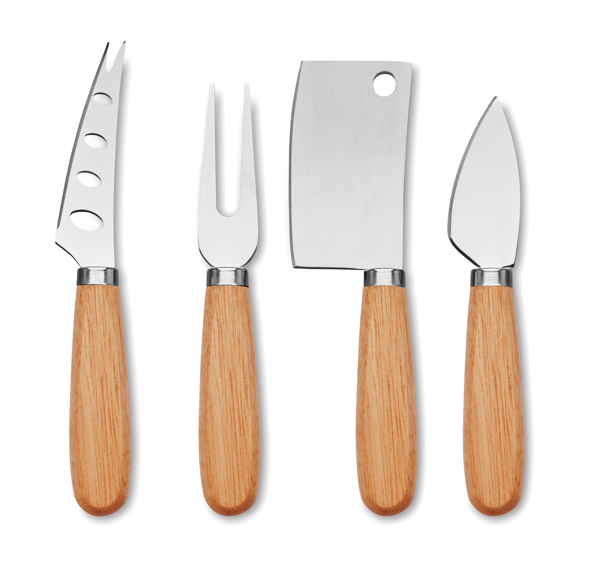 Set de 4 cuțite de brânză