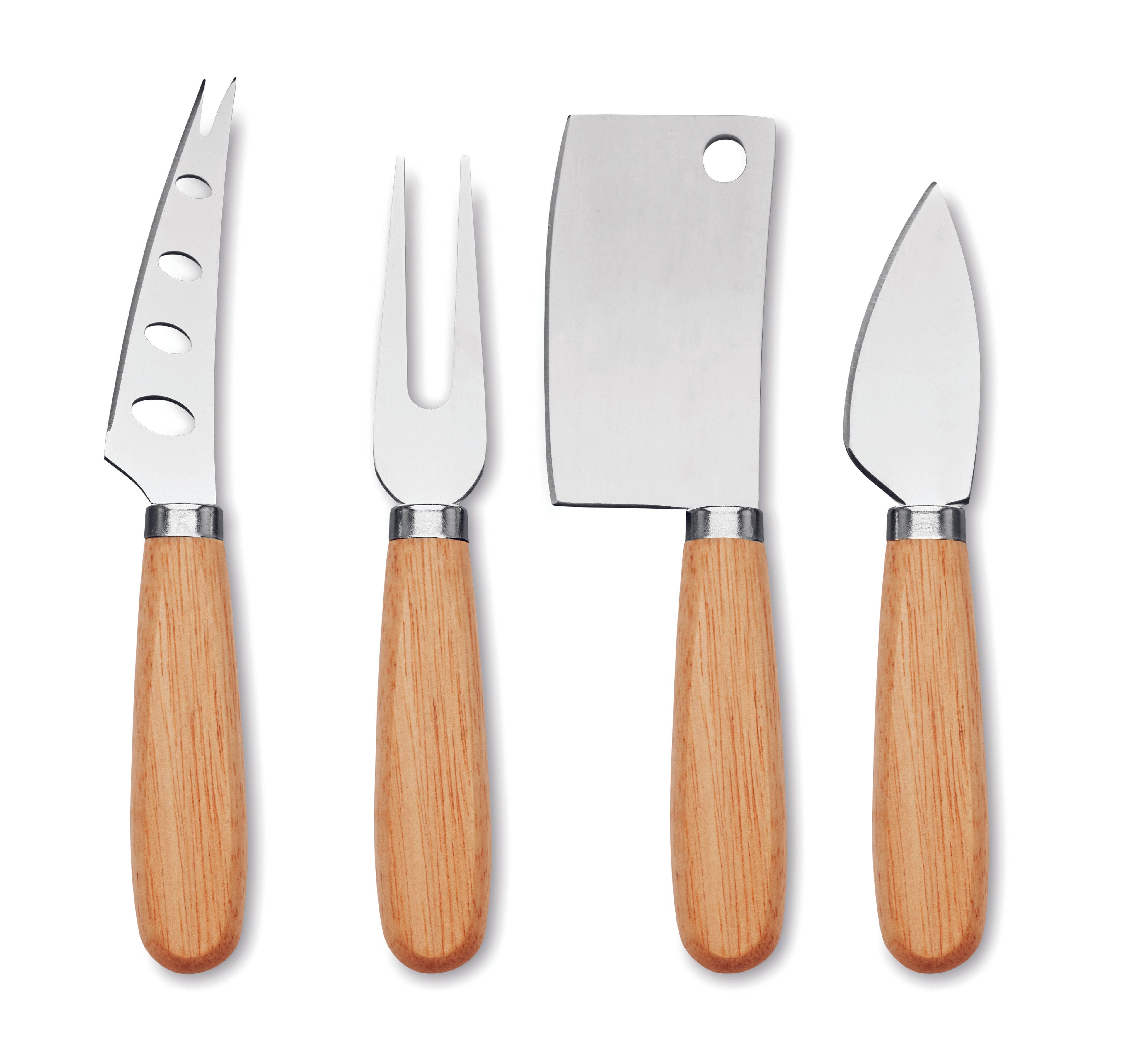 Set de 4 cuțite de brânză