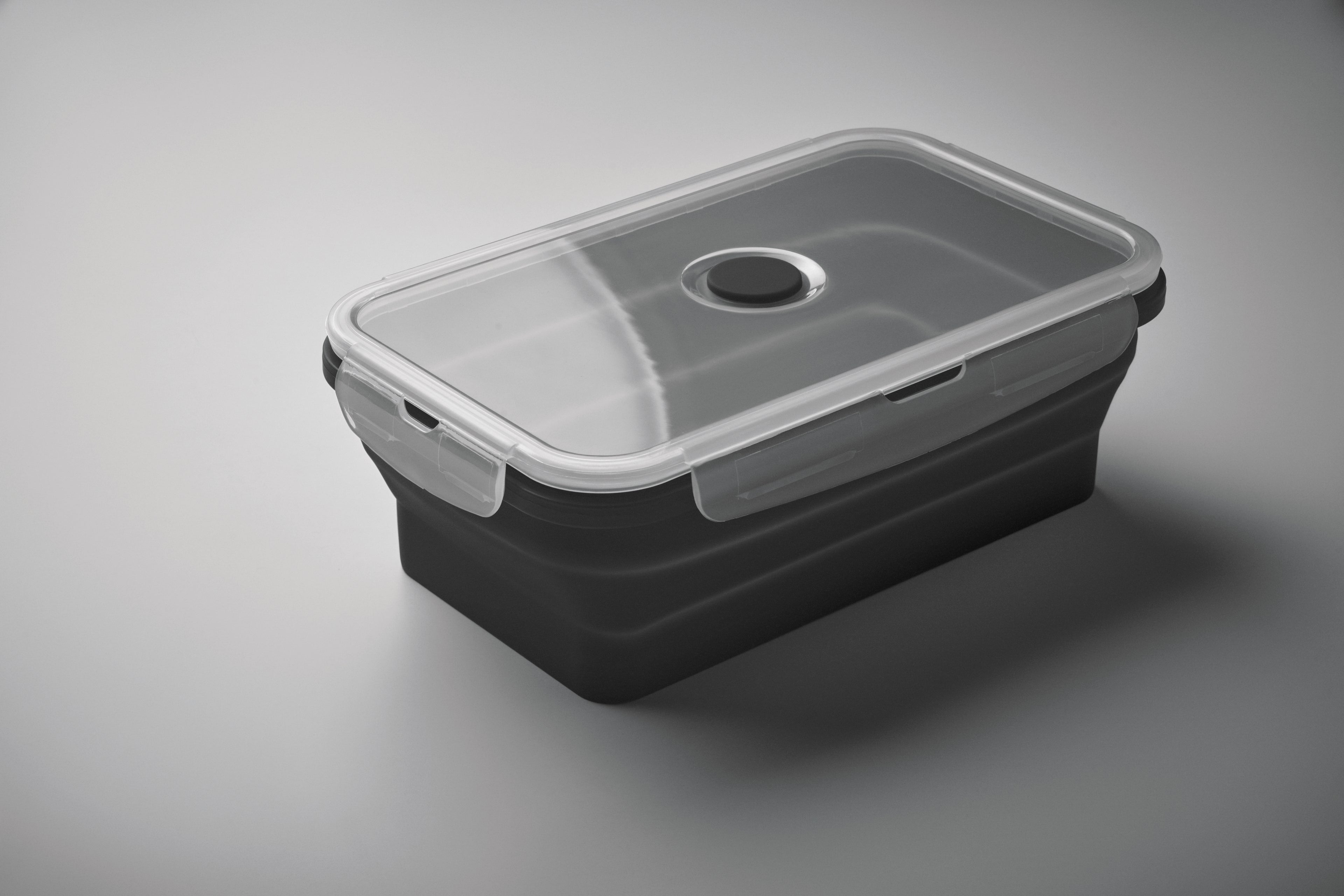 Cutie de prânz din silicon pliabil