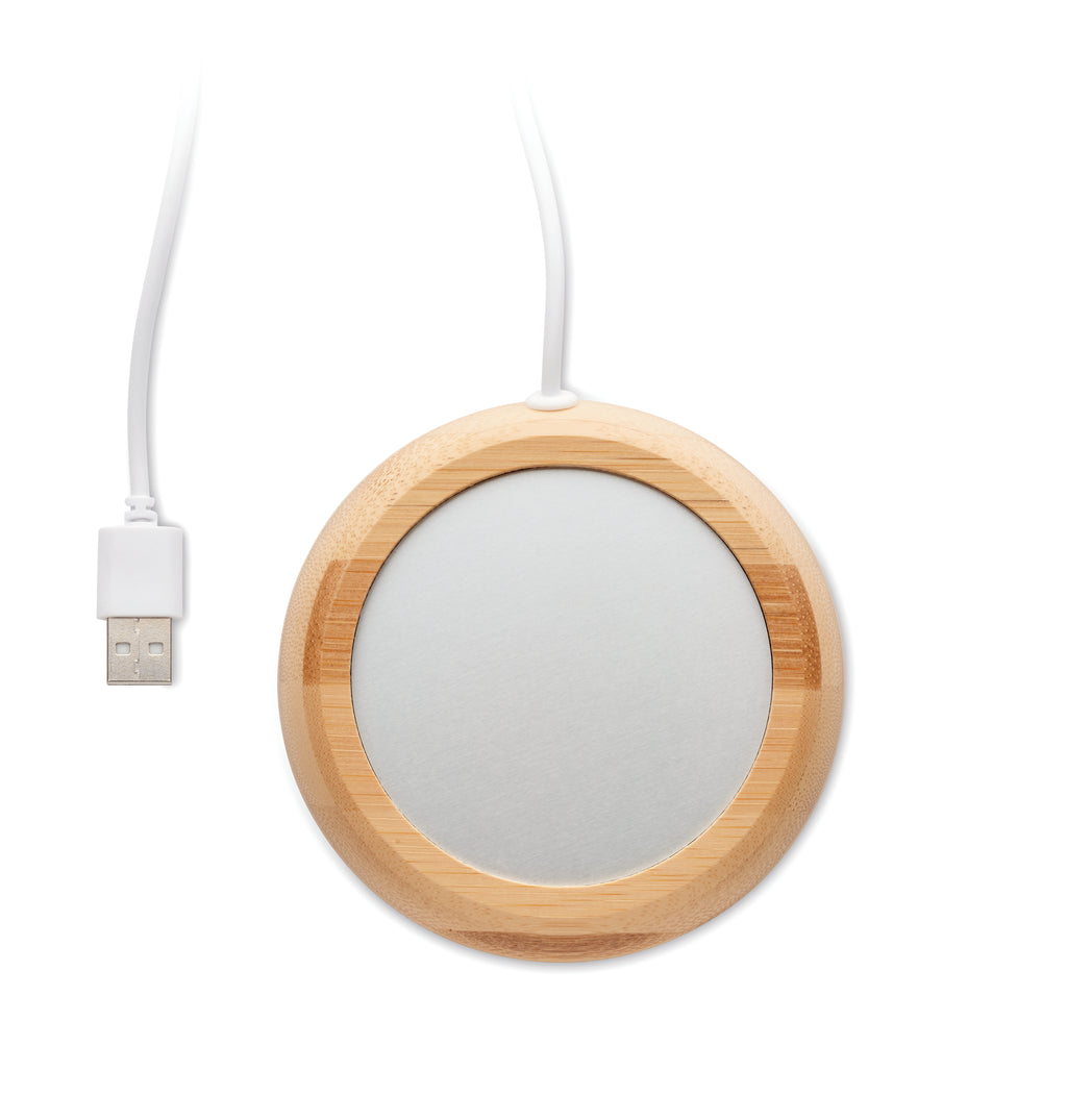 Încălzitor cană USB, bambus
