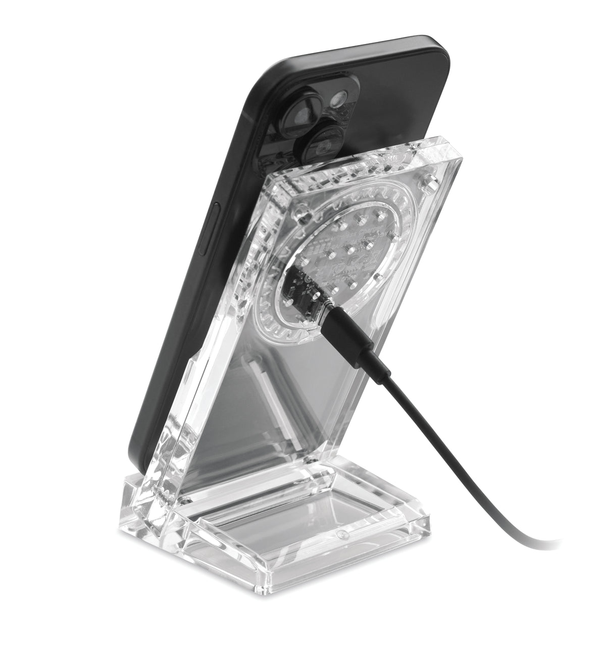 Încărcător wireless acril 15W