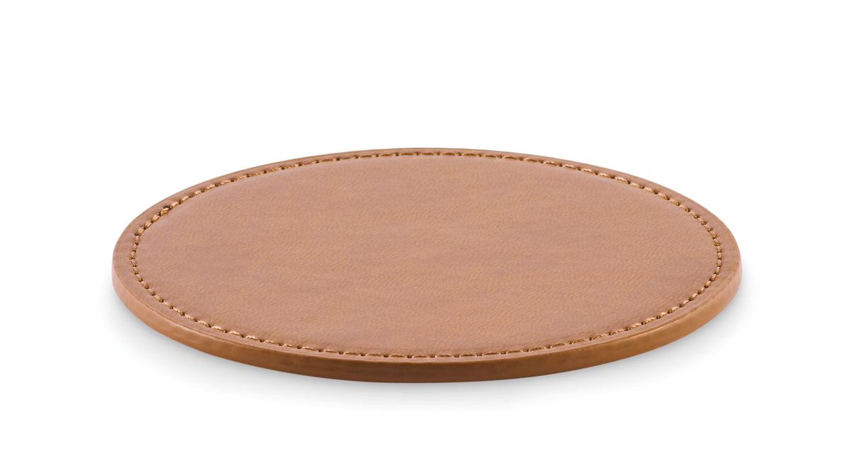 Coaster rotund în PU