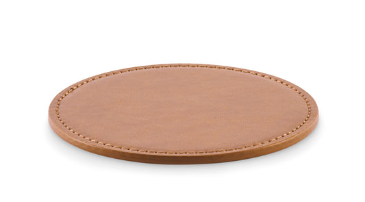 Coaster rotund în PU