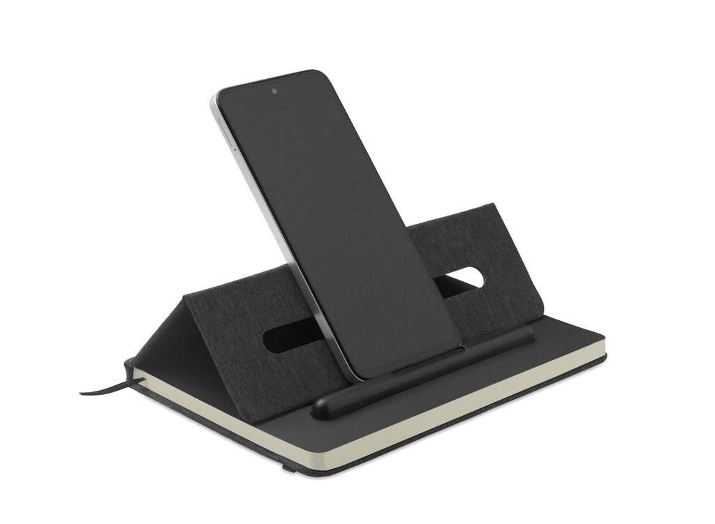 Notebook A5 cu suport telefon