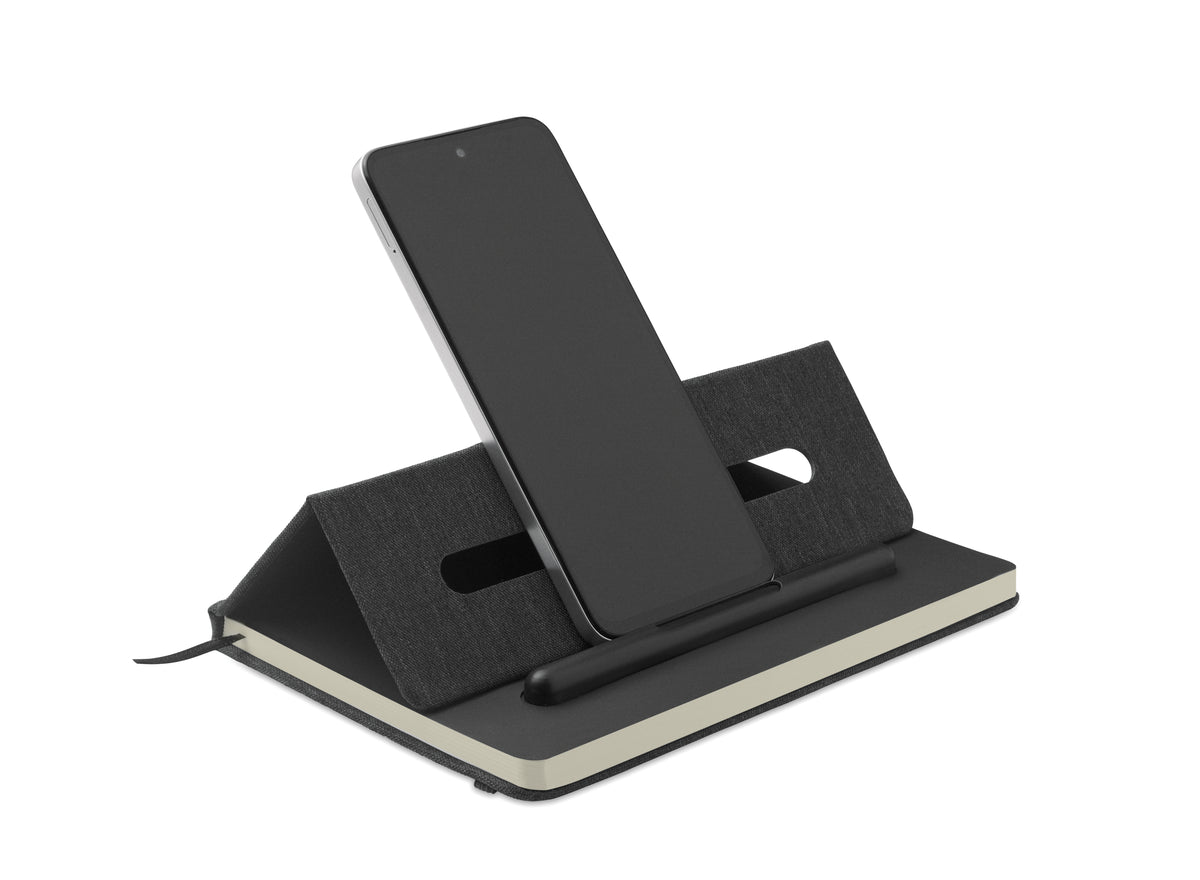Notebook A5 cu suport telefon