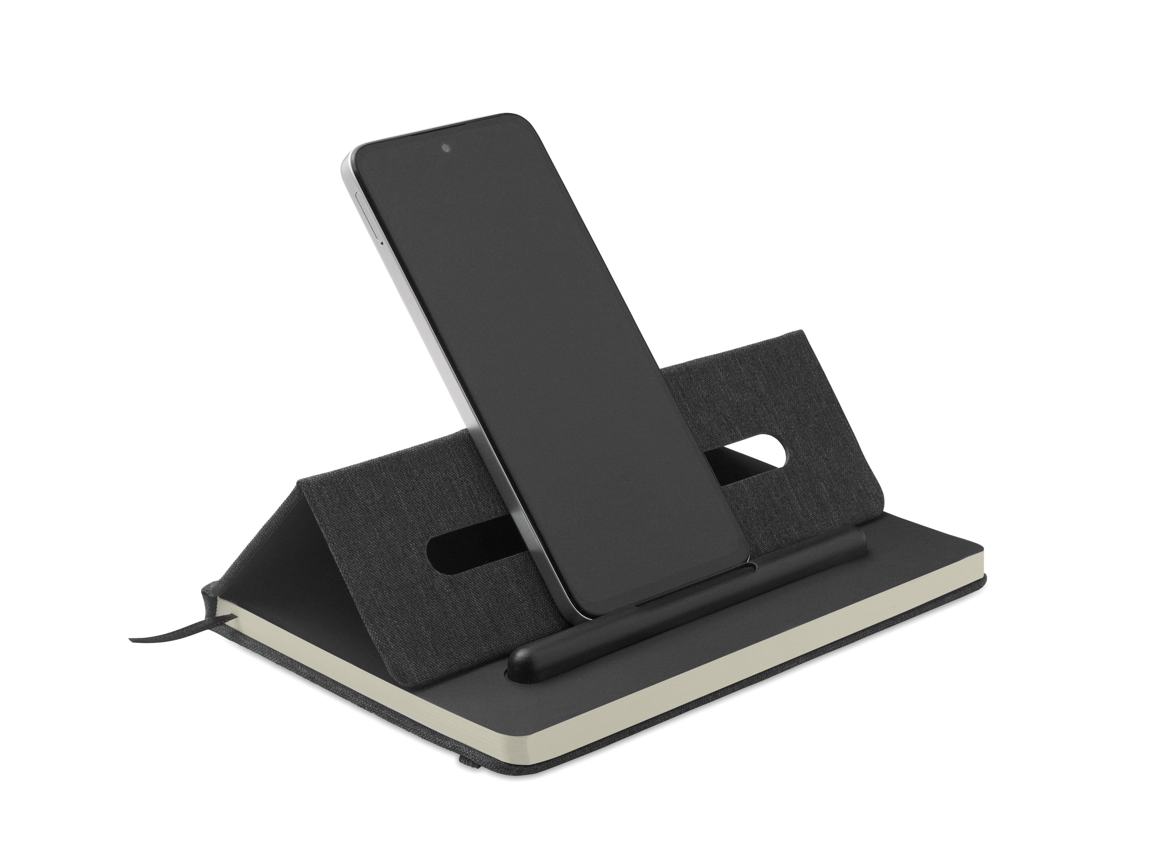 Notebook A5 cu suport telefon