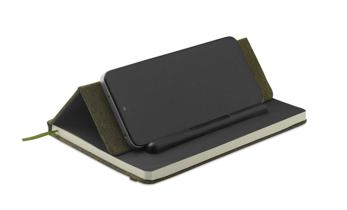 Notebook A5 cu suport telefon