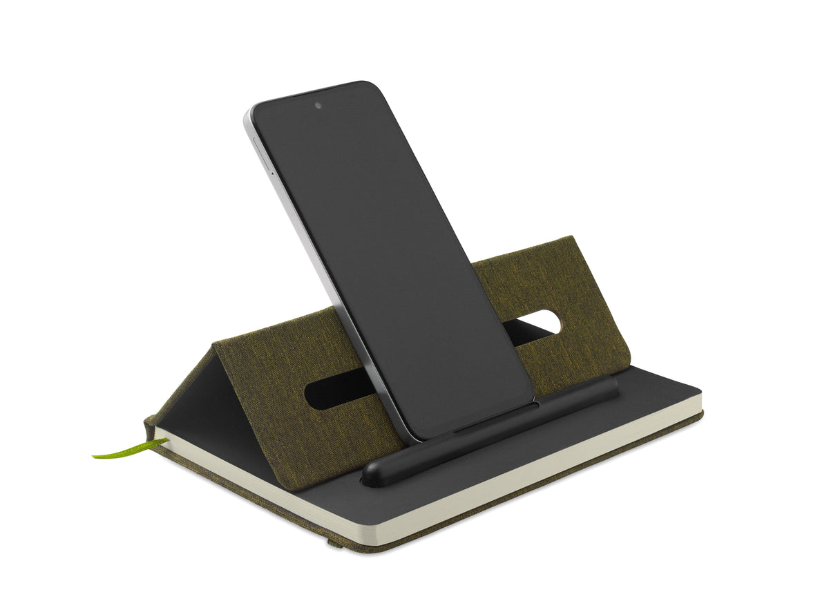 Notebook A5 cu suport telefon