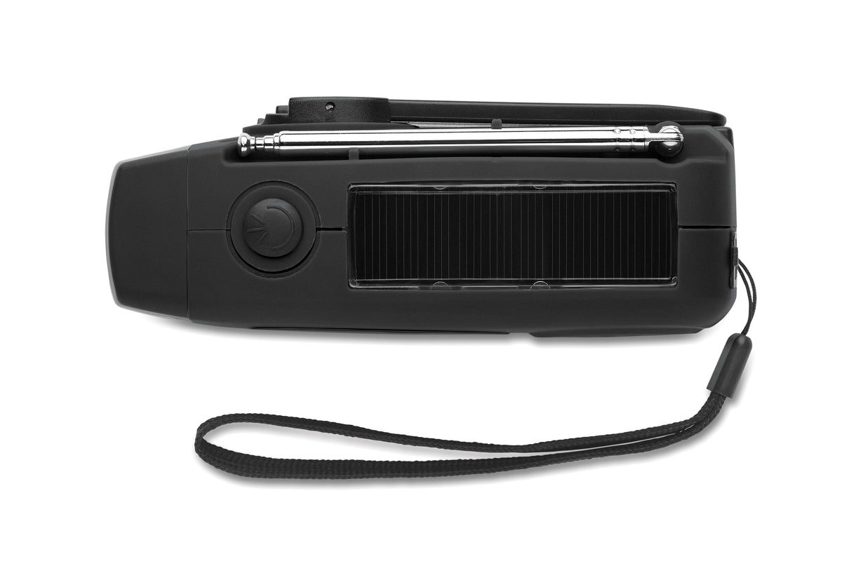 Radio portabil cu lanternă LED