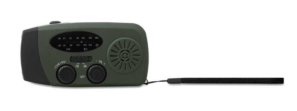 Radio portabil cu lanternă LED