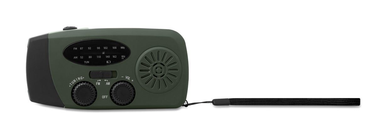 Radio portabil cu lanternă LED