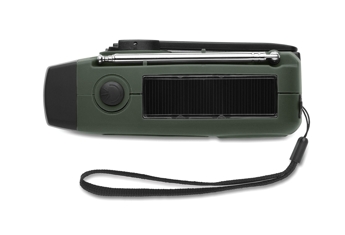 Radio portabil cu lanternă LED