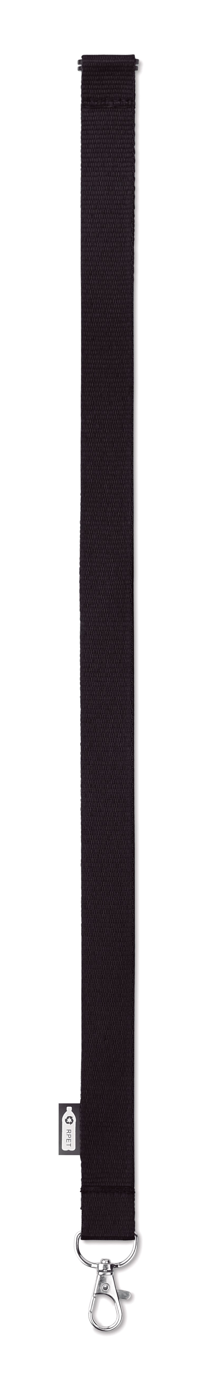 Lanyard din RPET cu carabină