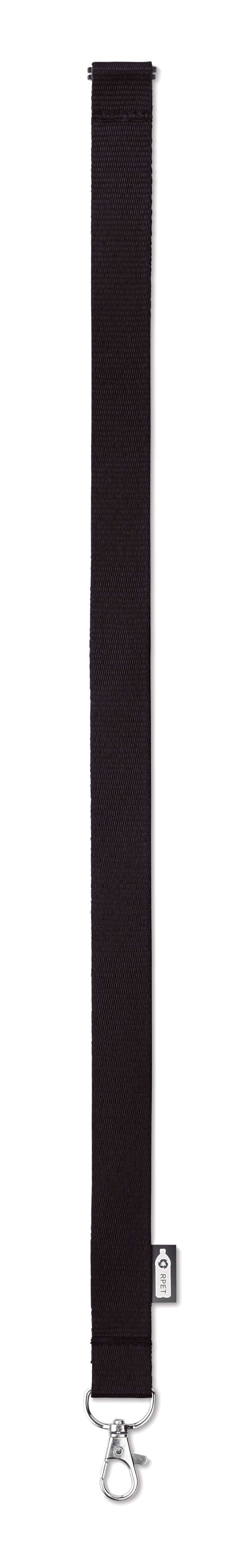 Lanyard din RPET cu carabină