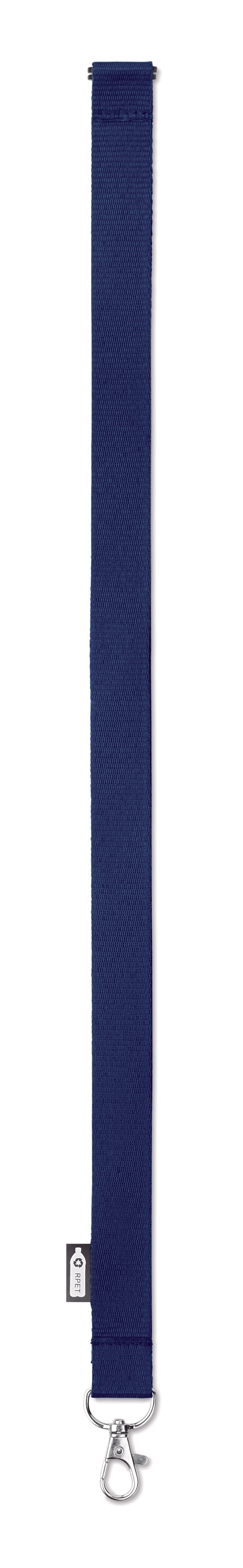 Lanyard din RPET cu carabină