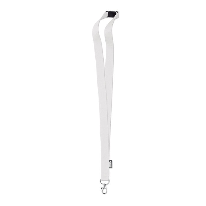 Lanyard din RPET cu carabină