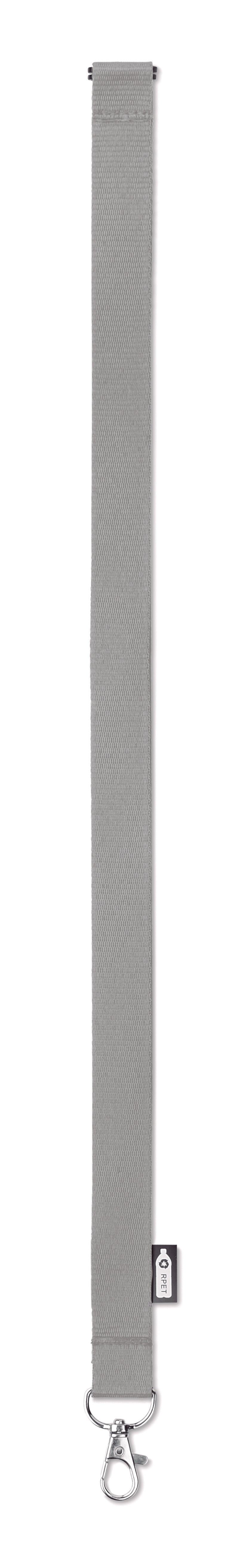 Lanyard din RPET cu carabină