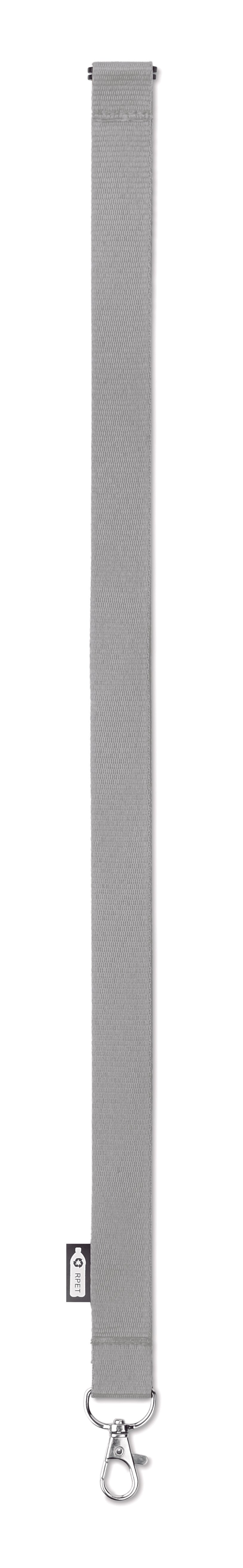 Lanyard din RPET cu carabină