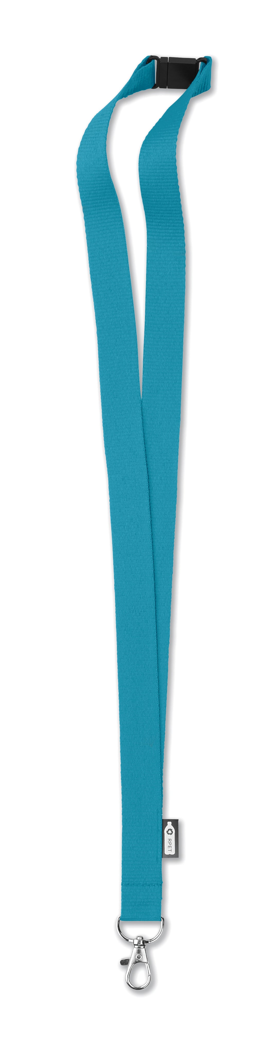 Lanyard din RPET cu carabină