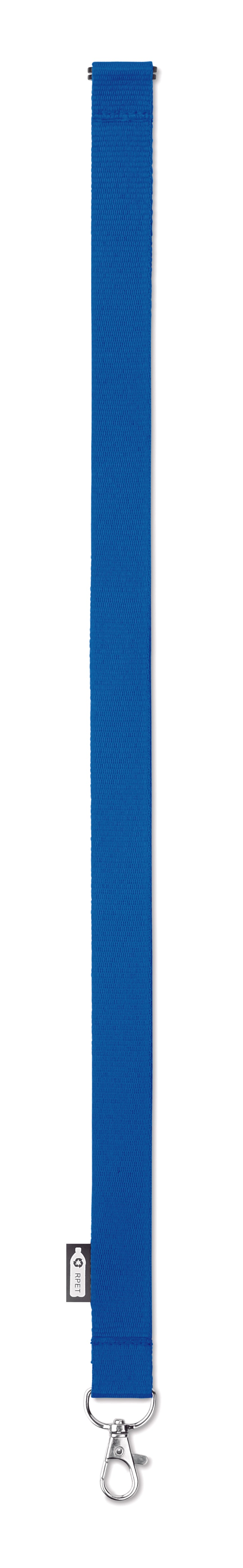Lanyard din RPET cu carabină