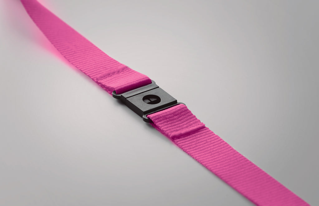 Lanyard din RPET cu carabină