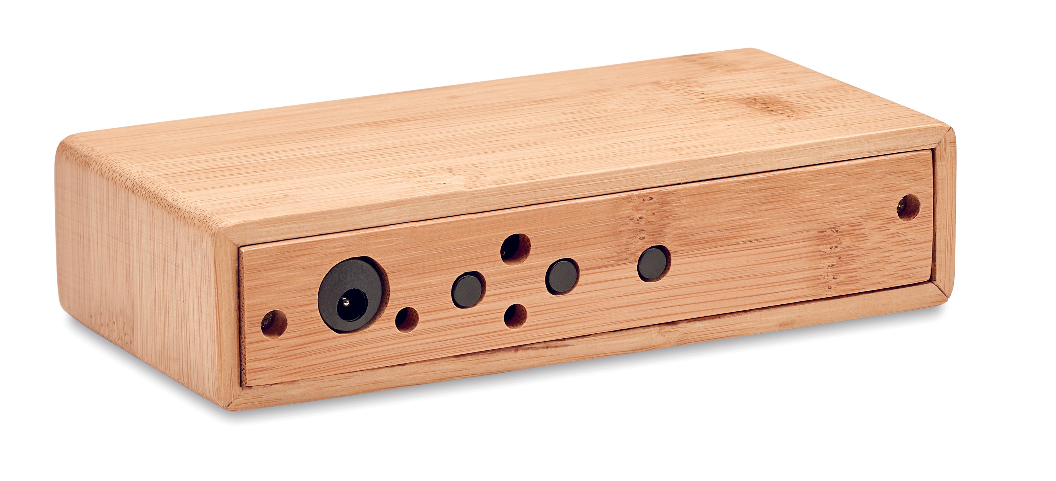 Încărcător wireless în bambus