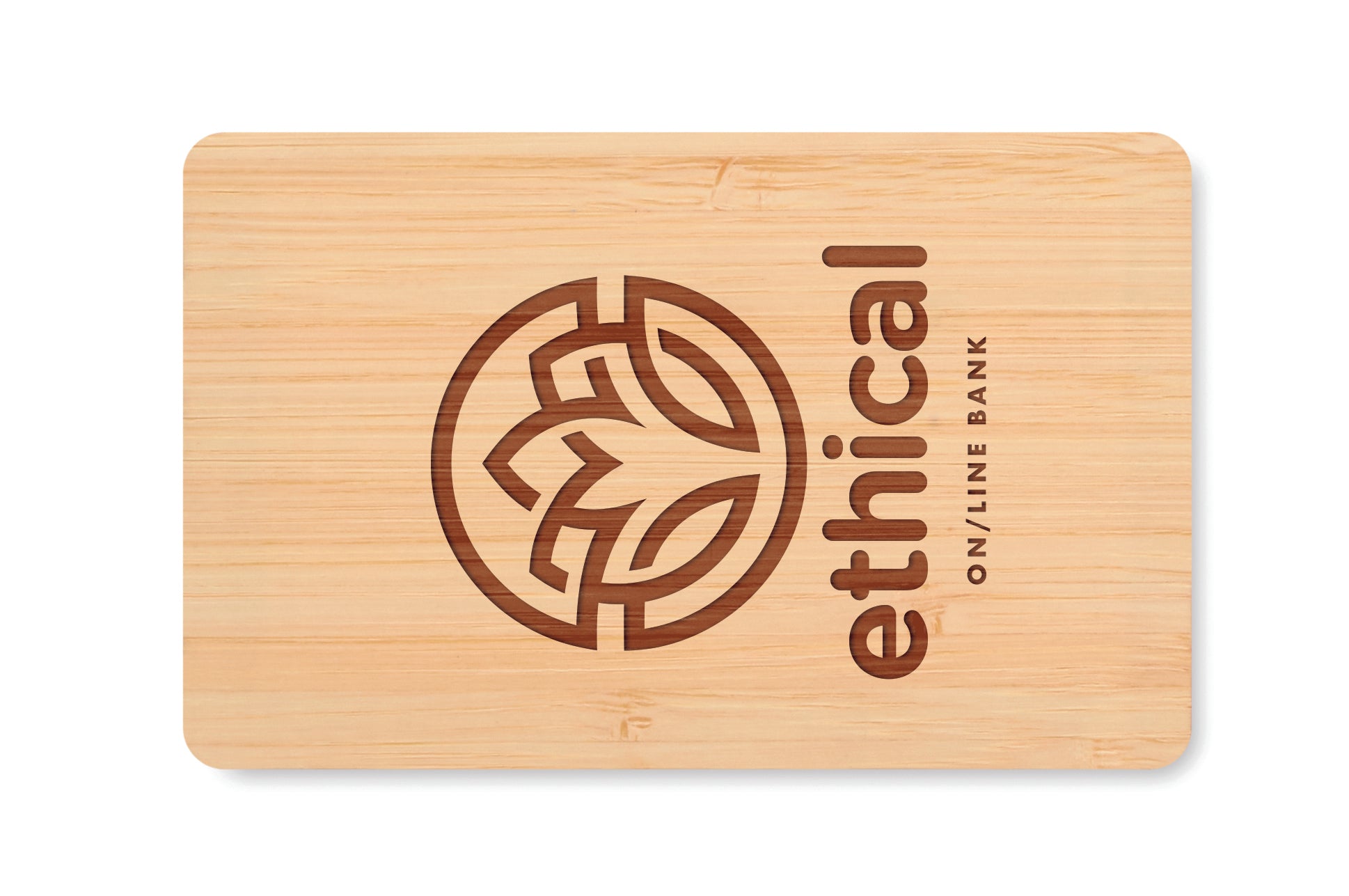 Card RFID în bambus