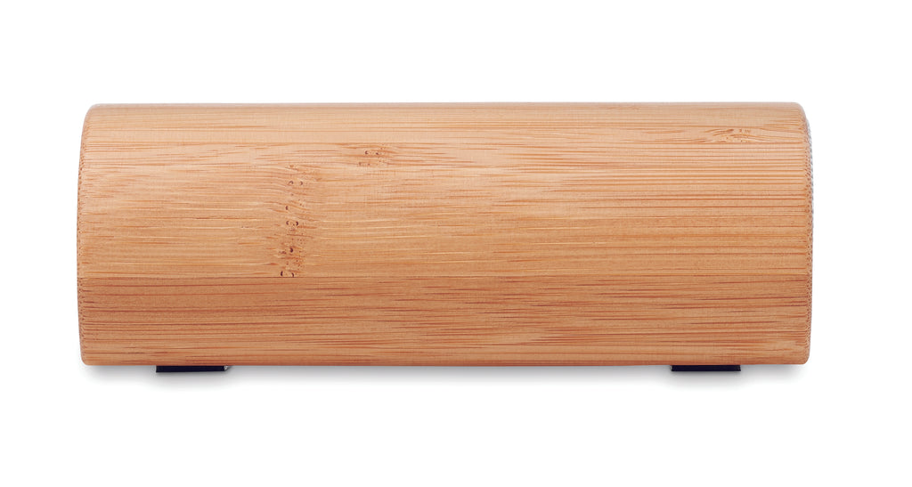 Boxă wireless din bambus 2x5W