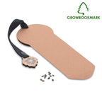Semn de carte cu semințe pin