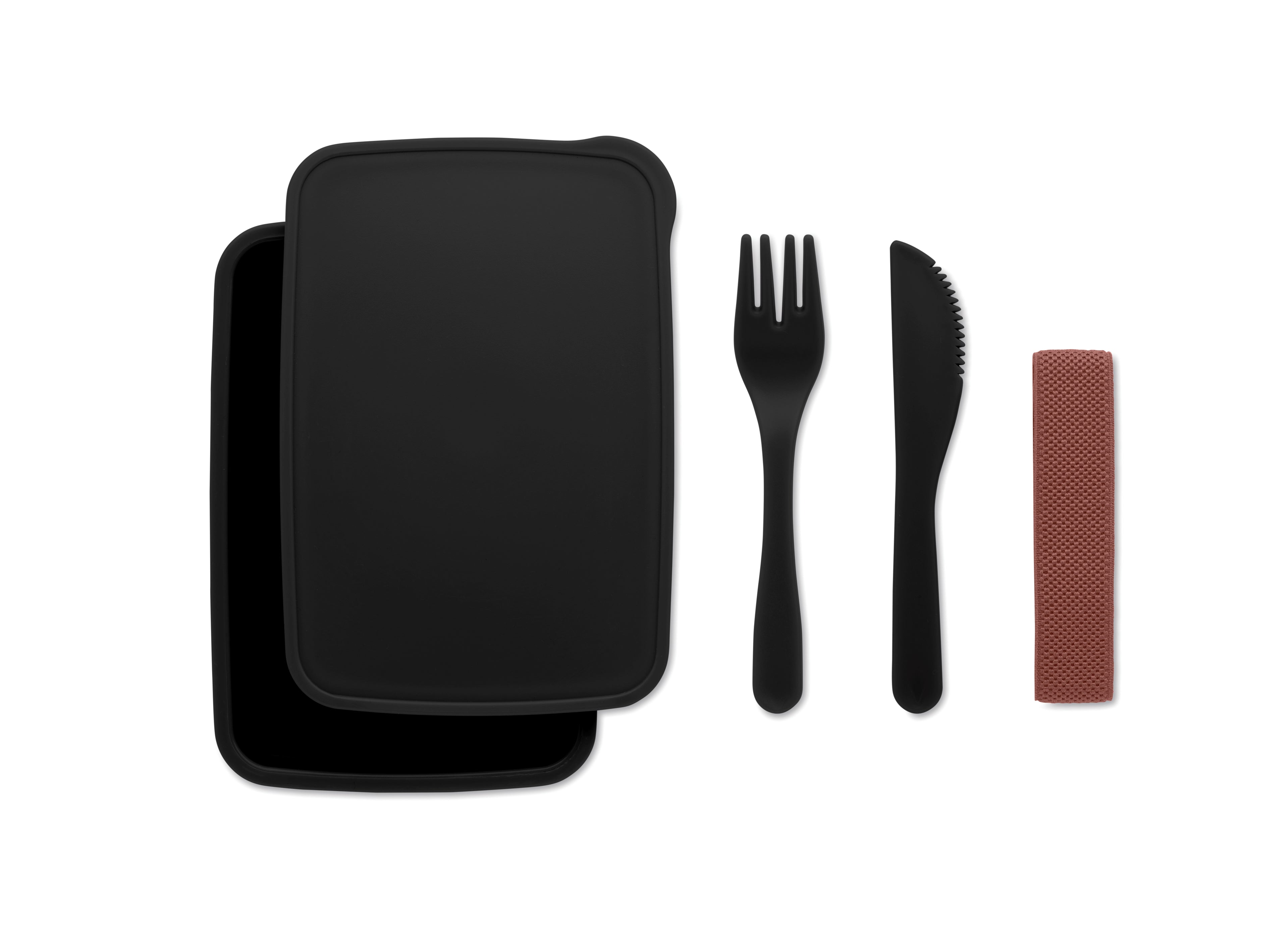 Cutie de prânz cu tacâmuri