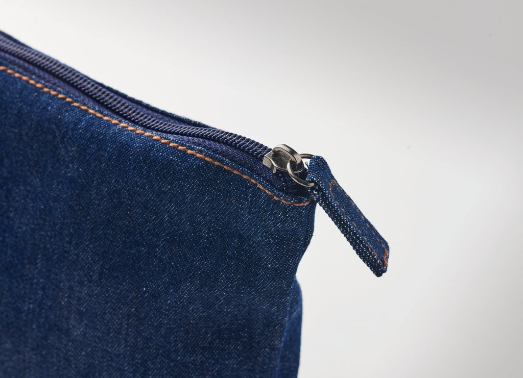 Geantă cosmetice din denim